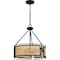 Quoizel Priya Pendant 4 Lights Matte Black PYA2818MBK - alternate 4